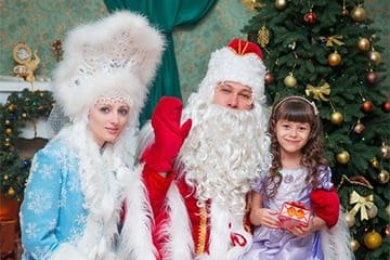 Дед мороз и Снегурочка заказать